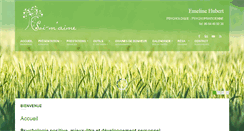 Desktop Screenshot of emelinehubert.com